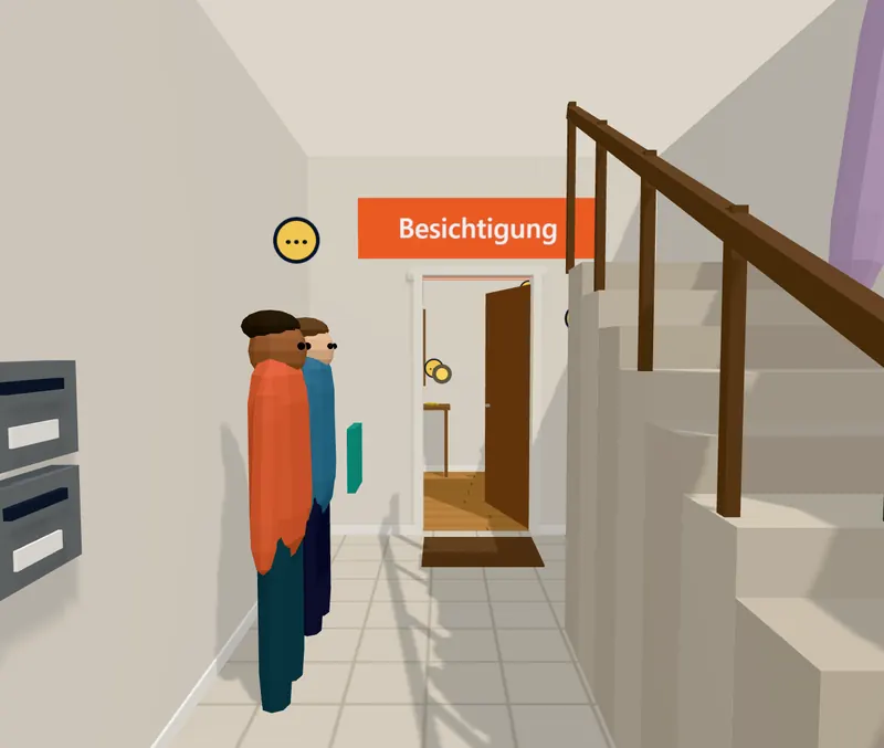 Viewing a flat, in the 3D view